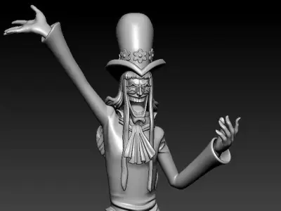 Disco fanart - One Piece - spilt part 3D print model