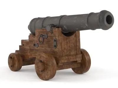 Old Cannon 3D model order
