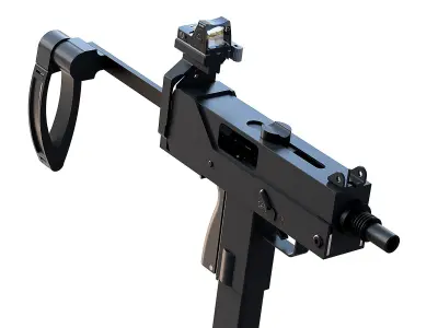 Ingram M10 MAC10 VMAC45 3D model