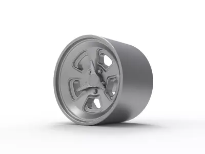 FOOSE FURY CONCAVE WHEEL 3D PRINT MODEL  3D print model