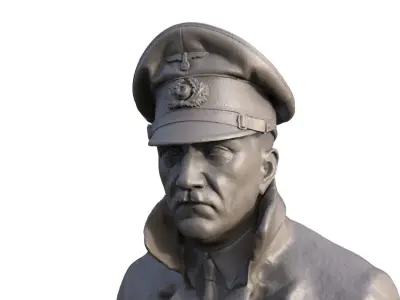Wehrmacht soldier A WW2 3D print model