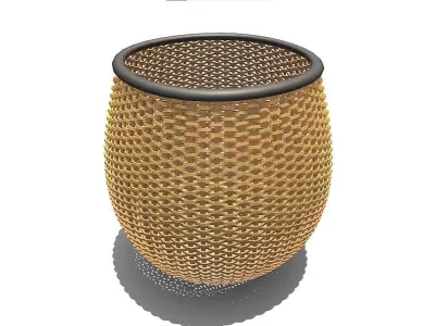Weaving Basket 3D model