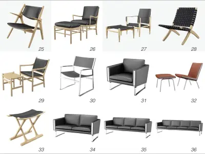 132 Models - Nordic Furniture 3D model