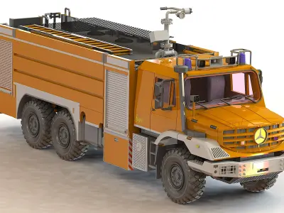 CAS 30 Mercedes-Benz ZETROS 3D print model
