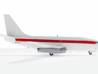 Boeing 737-200 Generic Livery(1) 3D model
