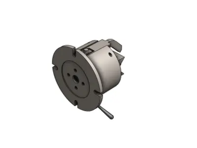 Dispositivo de Fixacao de Tubos Tube Fixing Device 3D model