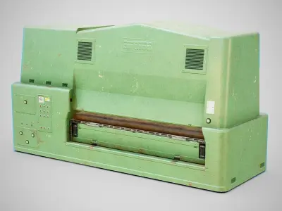 Sanding Machine - Anthon 02 Used Low-poly 3D model