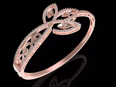 Art Deco Bracelet 04 3D print model