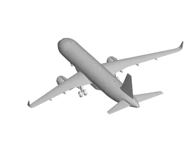 Airbus A320 3D model