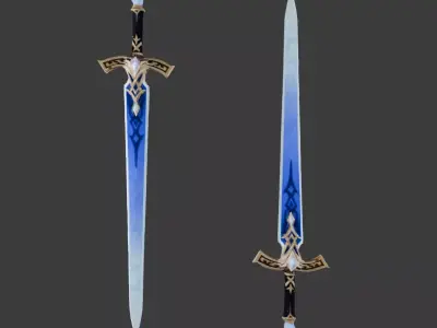 Excalibur 3D model buy