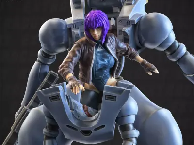 Robot Suit Type 303 Static SetA 100mm and 32mm 3D print model