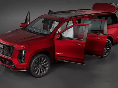 2025 Cadillac Escalade-V ESV 3D model