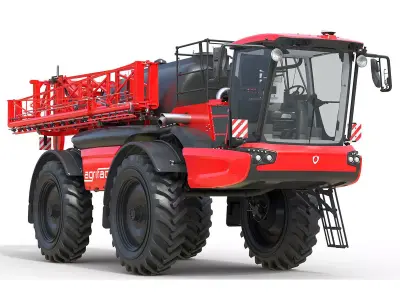 Agrifac Condor Crop Sprayer Low-poly 3D model