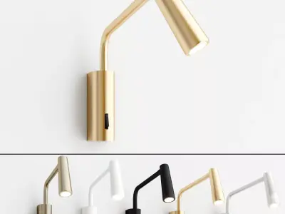GAMMA EXTEND Reading lamp By LEDS C4 Low-poly 3D model