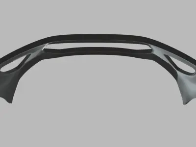 Front Bumper Audi RS6 Custom Low-poly 3D model