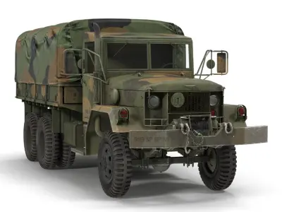  US Military Cargo Truck m35a2 Camo 