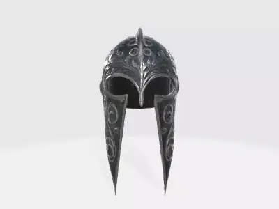 Elven Helmet 3D model