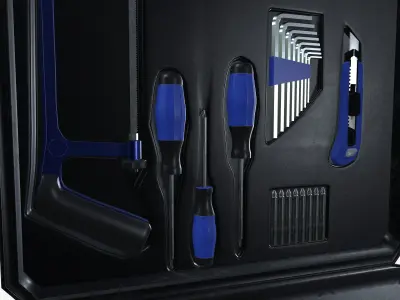 Tool box DIY Hand tools 3D model