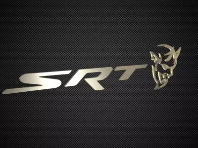 srt logo 3D model