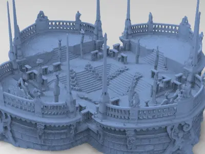 Poseidon ruins 1 3D model
