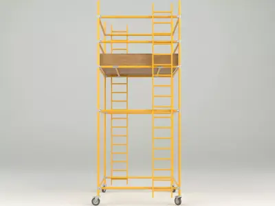 Scaffold tower 15 3D model