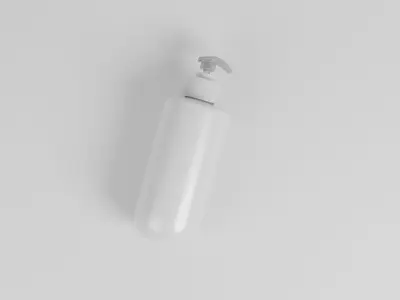 Pump Body Lotion bottle 3D model