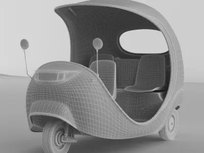 Havana Coco Taxi 3D model