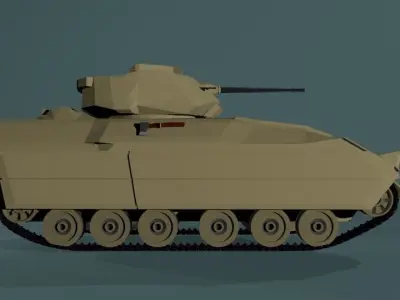 M3 Bradley 3D model