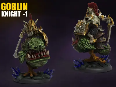 Mine War part 1 - Goblin Attack Characters 3D print model