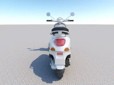Piaggio Vespa  2018 3D model  3D model