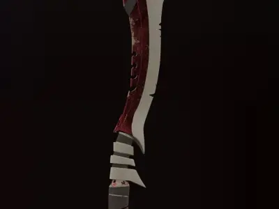 Bone Sword 3D model