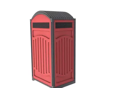 Portable Toilet  3D model purchase