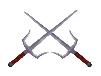 Sai Weapon - Hand Painted 3D model