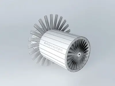 World Dynamics Engines Lancoln Free 3D model