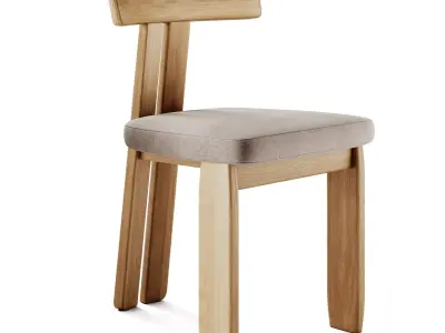 Mia Dining Room Chair 3D model