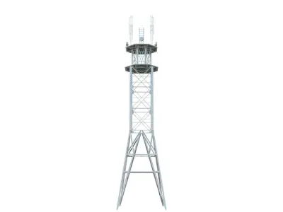 radio tower 3D model buy