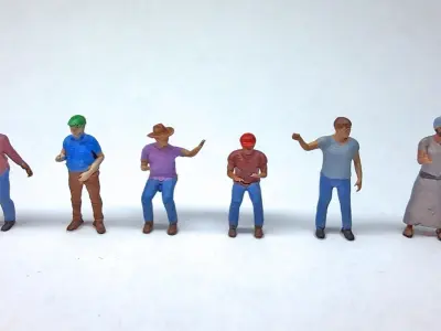 N Scale Truckers 3D print model