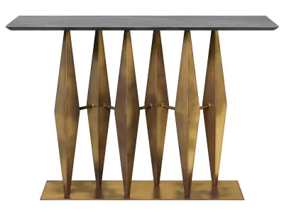 Arteriors console Dagmar 3D model