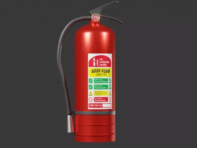 Fire Shield Set 3D model