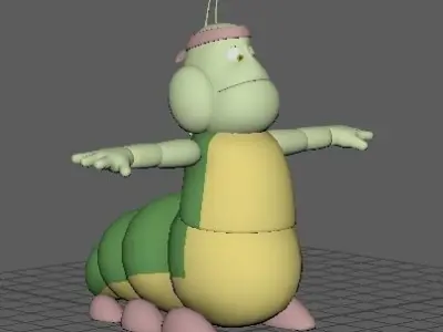 vipsen 3d model Low-poly 3D model