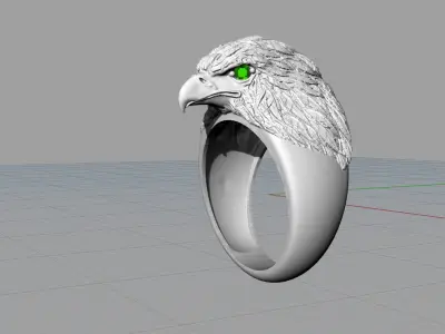 EAGLE RING 3D model