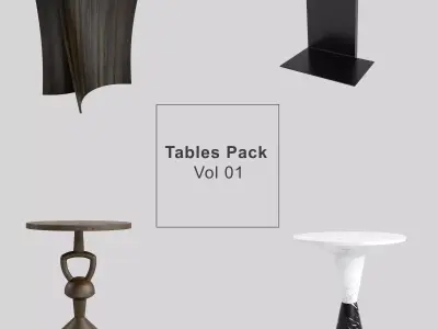 Coffeetables side table 3D model