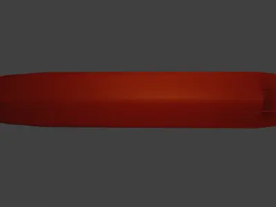 Arleigh Burke Destroyer Low-poly 3D model