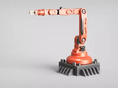 Robotic arm industrial bionic 3D model purchase