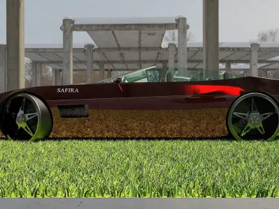 SAFIRA PROJECT CONVERTIBLE 2018 2 Free 3D model