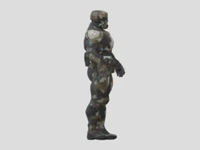 Nanocell suit rebel 3D model
