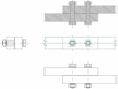 Screw Threads ISO - Definition Profile Execution  Free 3D model