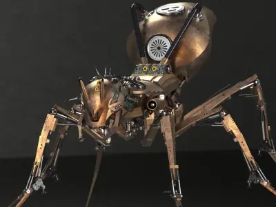 Ant model robot 3D model