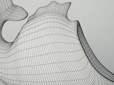 Gurgling Bronze Fish 3D model