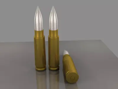 Bullets 3D model get